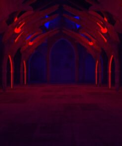 Fototapeta Červený interiér