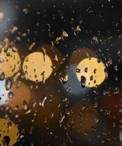 Fototapeta Dešťové kapky na skle