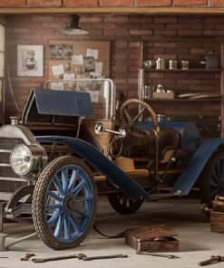 Fototapeta Retro auto v garáži