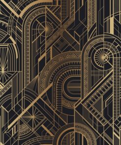 Fototapeta Zlatá geometrie 3