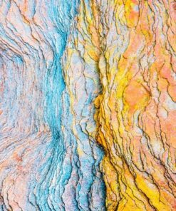 Fototapeta Colorful Sedimentary Rocks