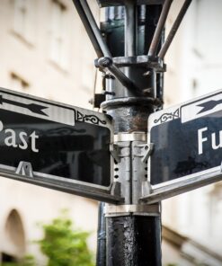 Fototapeta Minulost versus budoucnost