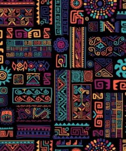 Fototapeta Etnické vzory