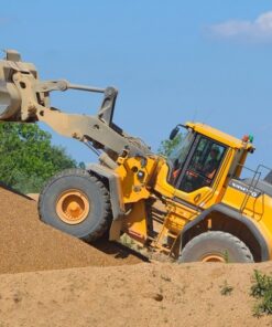 Fototapeta Bagr na staveništi 2