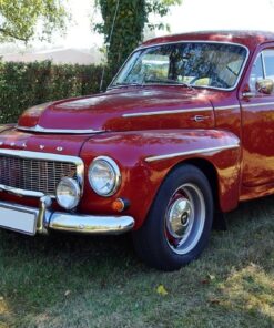 Fototapeta Červené Volvo