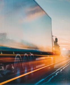 Fototapeta Fast Truck