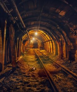 Fototapeta Mining Tunnel