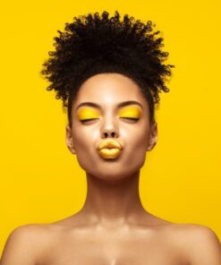 Fototapeta Portrét afroamerické ženy