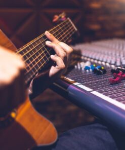 Fototapeta Hudebník na kytaru