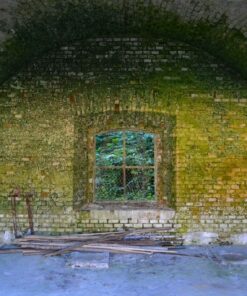 Fototapeta Zelené okno