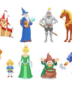 Fototapeta Pohádkoví hrdinové