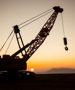 Fototapeta Stavební jeřáb