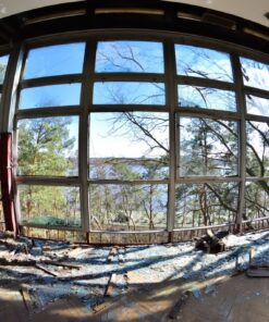 Fototapeta Pohled na les a lagunu