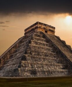 Fototapeta Mayská pyramida na západě