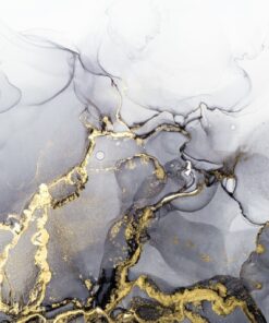 Fototapeta Rozlitý mramor se zlatem