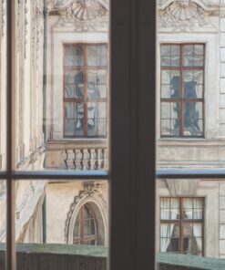 Fototapeta Nádvoří v nájemním domě