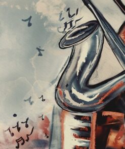 Fototapeta Hudba na plátně