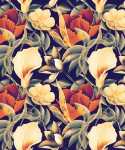 Fototapeta květinový vzor 9