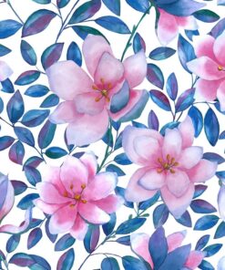 Fototapeta Květiny s listy