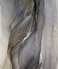 Fototapeta Šedý mramor se zlatem 2