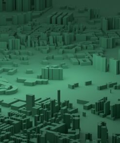 Fototapeta Futuristické město