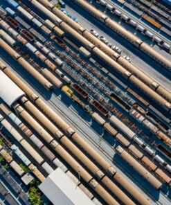 Fototapeta Nakládání vozů