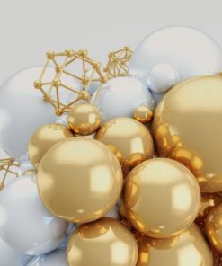 Fototapeta zlaté bubliny