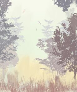 Fototapeta Jemný les