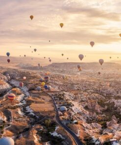 Fototapeta Let nad kaňonem
