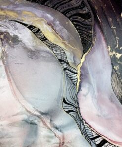 Fototapeta Mramor s růží