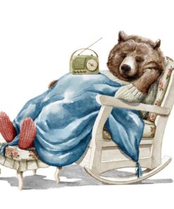 Fototapeta Medvěd v křesle