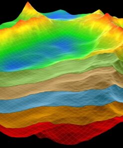 Fototapeta Geologické schéma