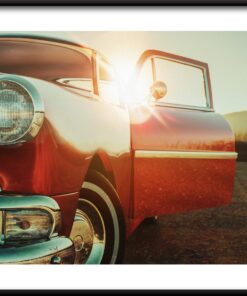 Klasický červený plakát