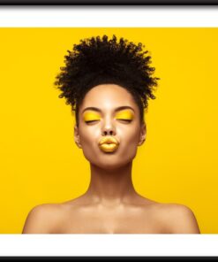 Žlutý polibek plakát