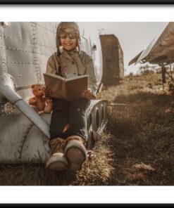 Mladý čtenář plakát