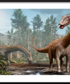 Velký plakát diplodocus