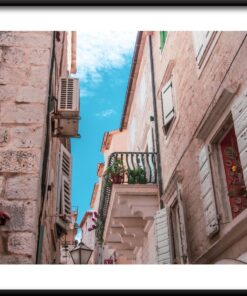 Chorvatský pouliční plakát