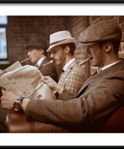 Doutník a novinový plakát