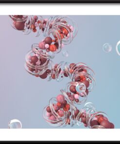 Bezbarvé kruhy plakát