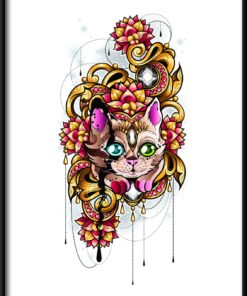 Tajemný kočičí plakát