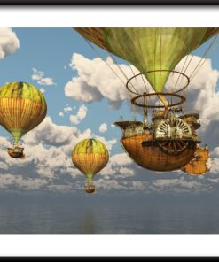 Fantastický letový plakát