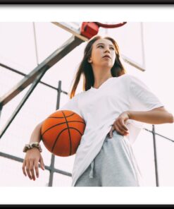 Plakát S Míčem Do Koše