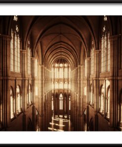 Gotická katedrála plakát