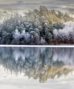 Fototapeta Zimní jezero 2