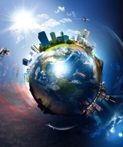 Fototapeta Pozemská civilizace