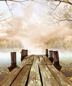 Fototapeta Most přes jezero