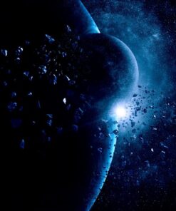 Fototapeta Kolize planety