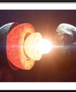 Plakát zemského jádra