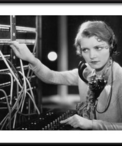 Plakát Mladý telefonista