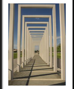 Moderní koridor plakát